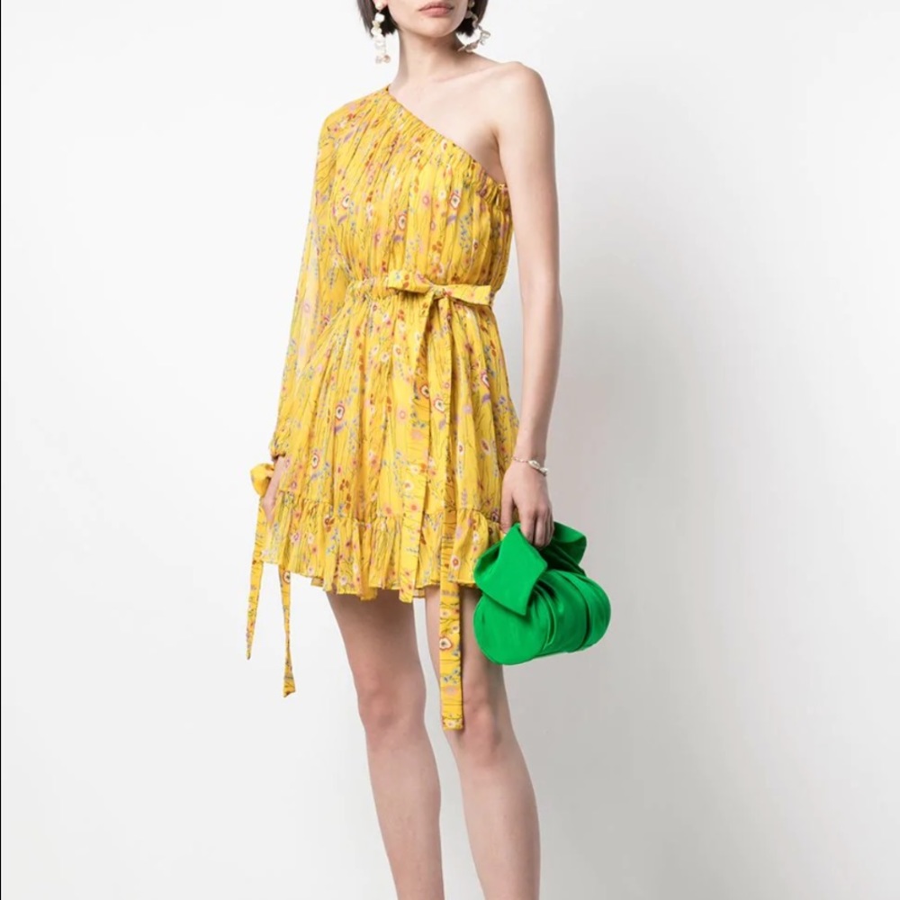 Alexis dress yellow